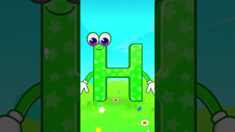 Alphabet Letter H | Quickly Learn Tracing, Phonics Everything About ABC Letter H 🎩🐔🐎  #shorts